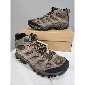 NEW WITH BOX - Merrell MOAB 3 MID‎ GTX walnut Men's hiking shoes boots mid cut